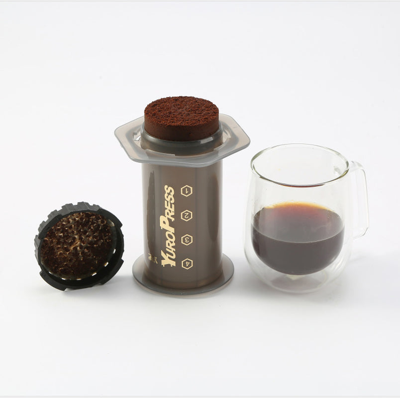French Press Coffee & Tea Maker with Filter Cup System