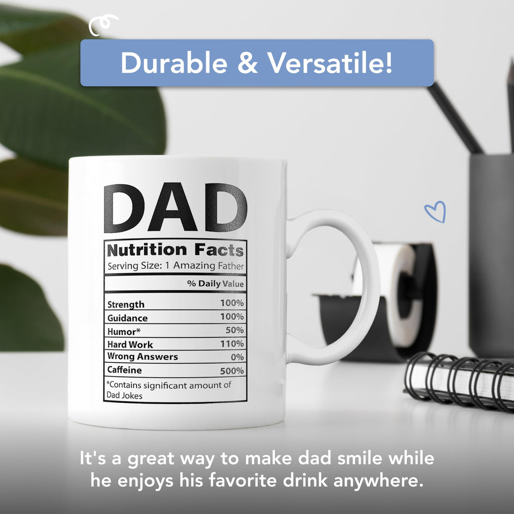 Father's Day Gift for Dad - 11oz Coffee Mug Novelty Gift for Father’s Day
