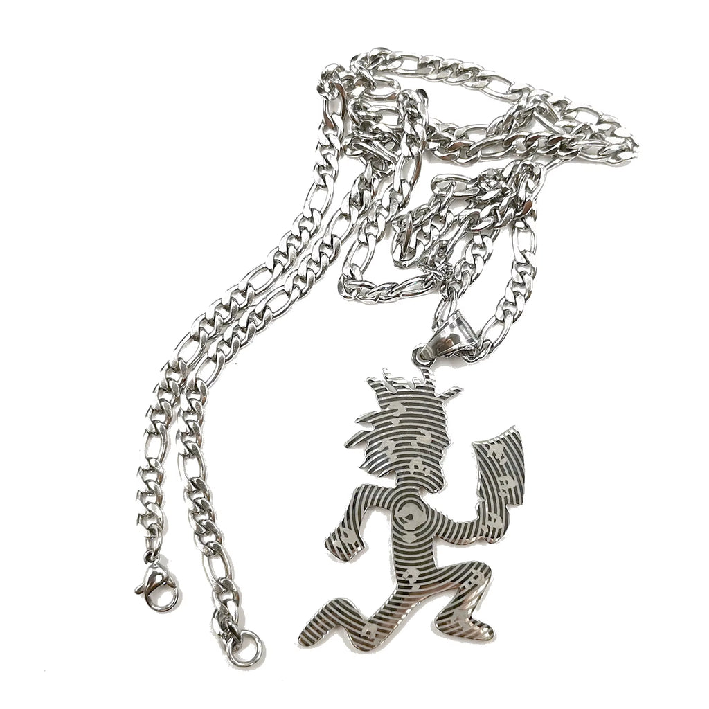 Father's Day Gift for Dad - Men’s Stainless Steel Etched Axe Pendant Necklace