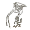 Father's Day Gift for Dad - Men’s Stainless Steel Etched Axe Pendant Necklace