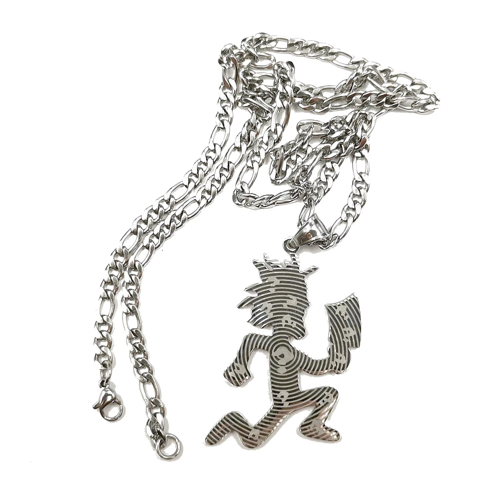 Father's Day Gift for Dad - Men’s Stainless Steel Etched Axe Pendant Necklace