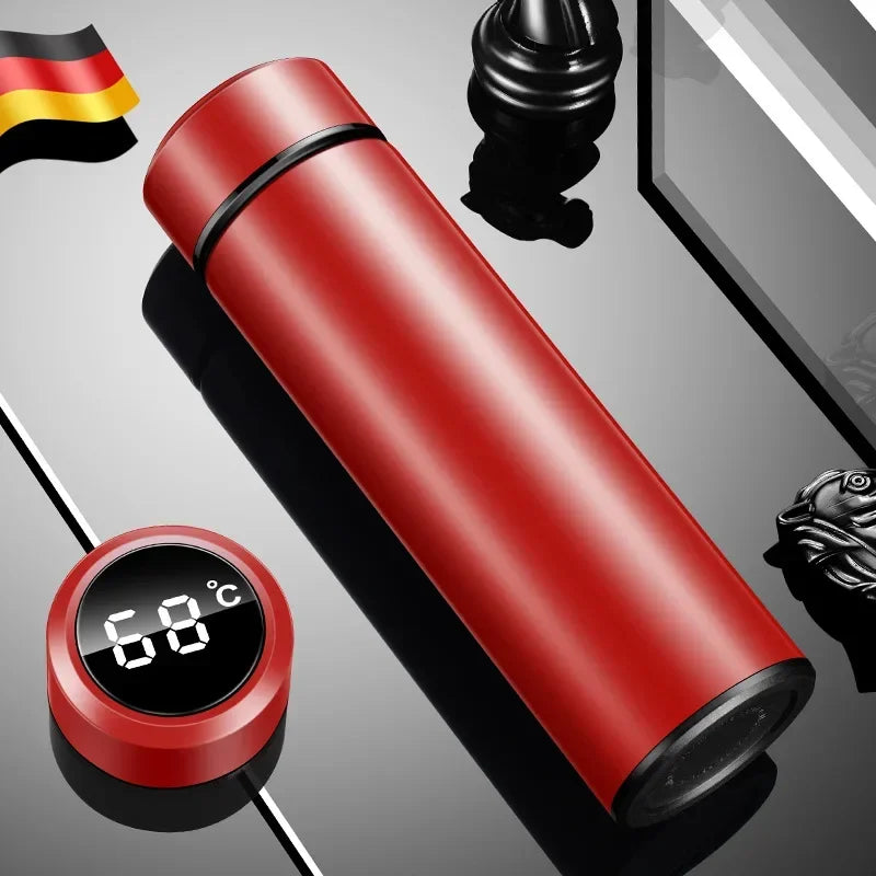 Father's Day Gift for Dad - Smart Temperature Display Stainless Steal Thermos Cup 500ML