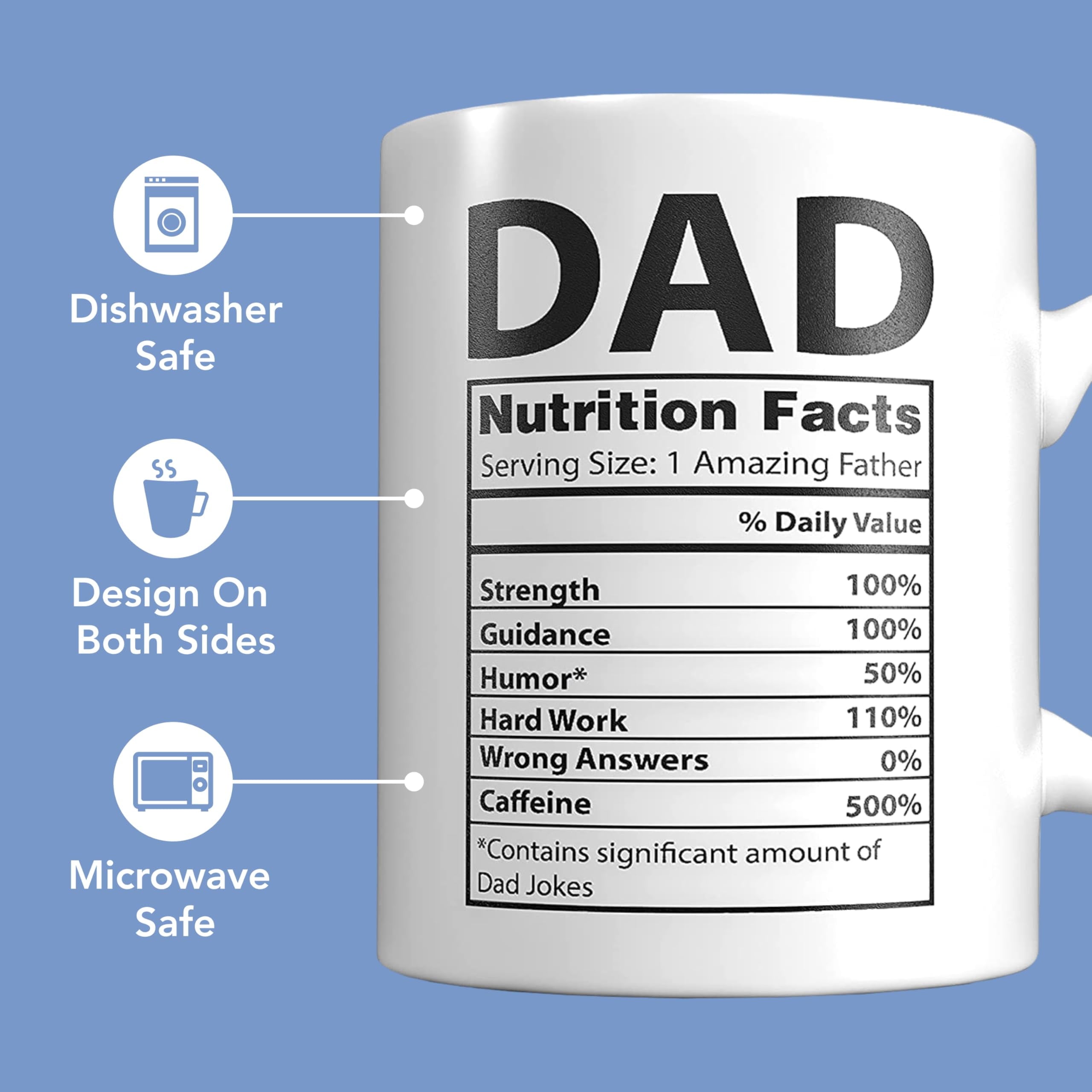 Father's Day Gift for Dad - 11oz Coffee Mug Novelty Gift for Father’s Day