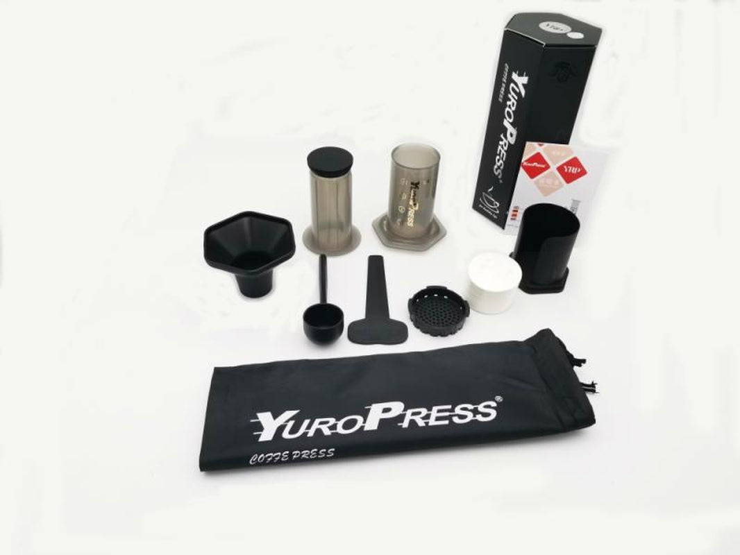 French Press Coffee & Tea Maker with Filter Cup System