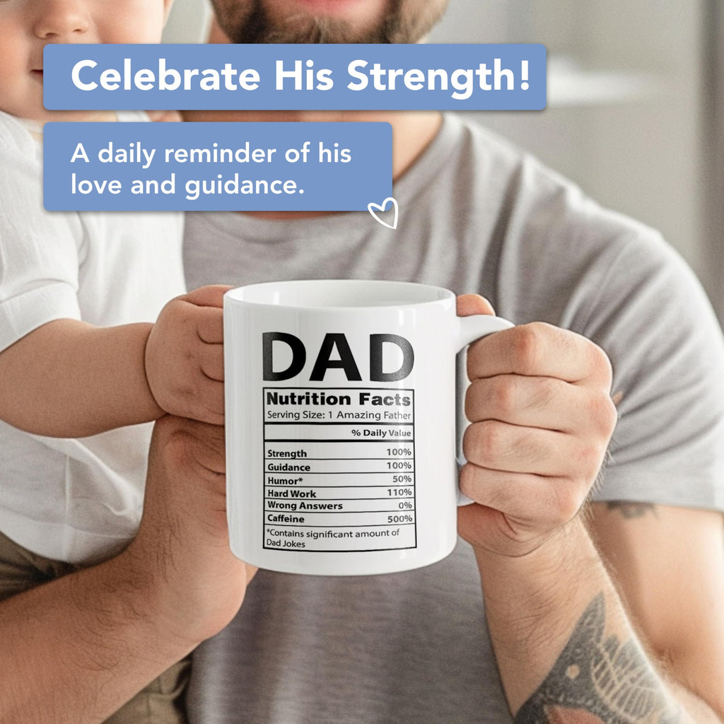 Father's Day Gift for Dad - 11oz Coffee Mug Novelty Gift for Father’s Day