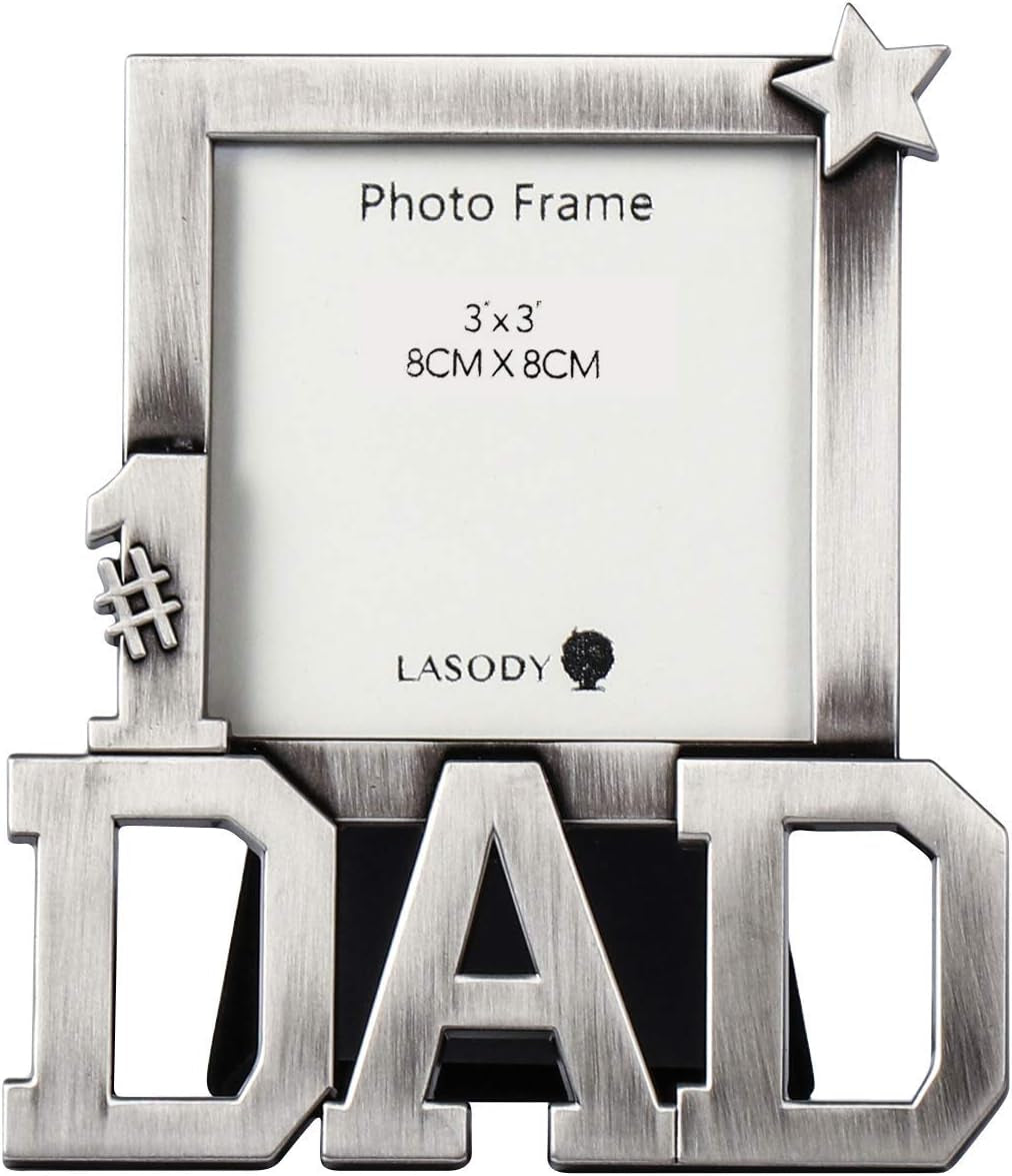 Father’s Day Gift for Dad – 3x3 Keepsake Picture Frame from Daughter