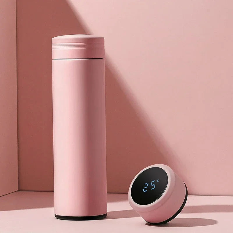 Father's Day Gift for Dad - Smart Temperature Display Stainless Steal Thermos Cup 500ML
