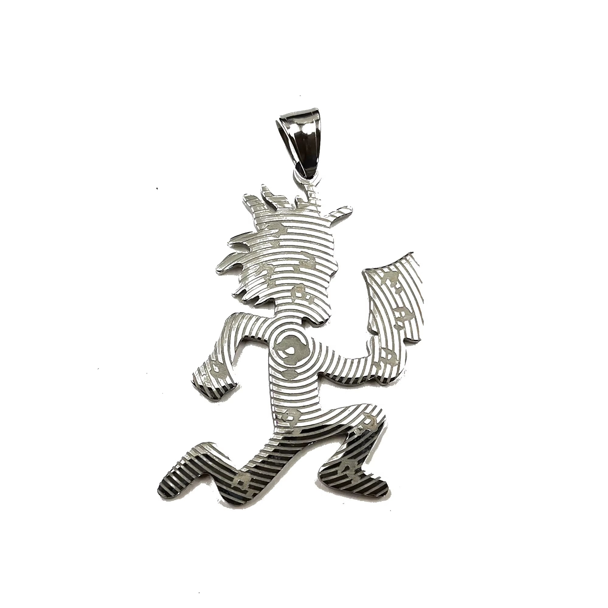 Father's Day Gift for Dad - Men’s Stainless Steel Etched Axe Pendant Necklace