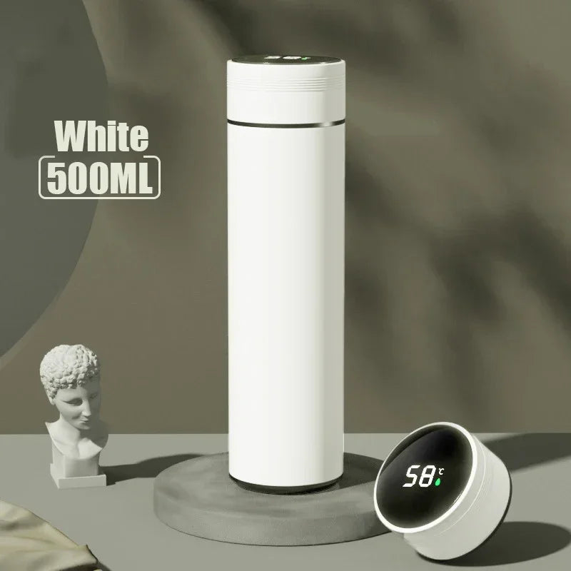 Father's Day Gift for Dad - Smart Temperature Display Stainless Steal Thermos Cup 500ML