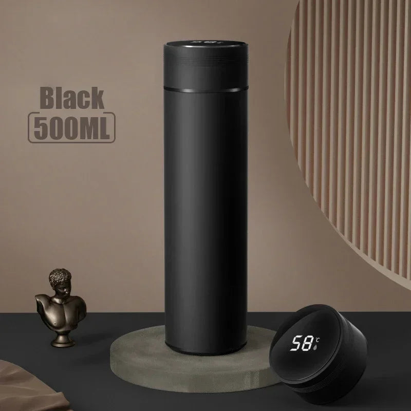 Father's Day Gift for Dad - Smart Temperature Display Stainless Steal Thermos Cup 500ML