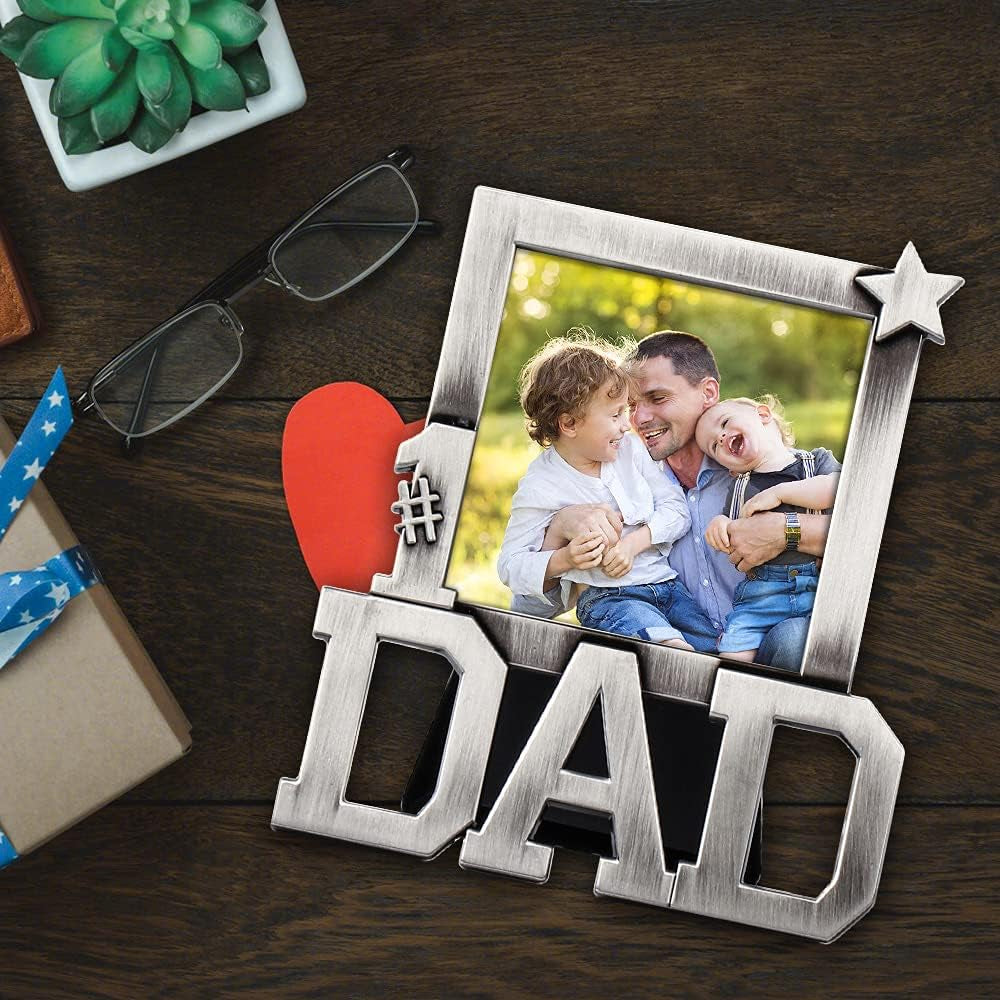 Father’s Day Gift for Dad – 3x3 Keepsake Picture Frame from Daughter