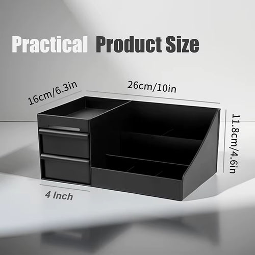 Father's Day Gift for Dad - Bathroom Countertop Organizer with Drawers
