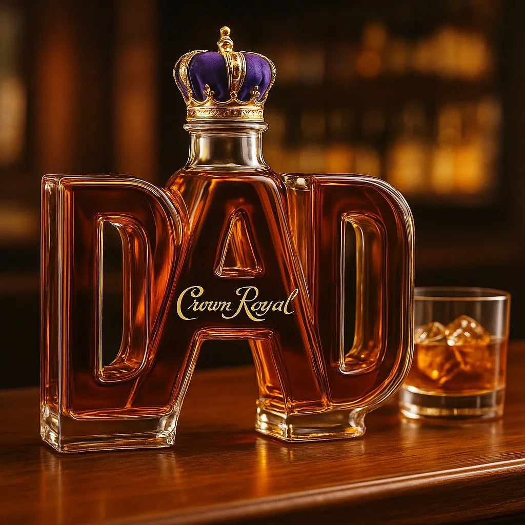 Father's Day Gift for Dad - Limited Edition Whiskey Decanter