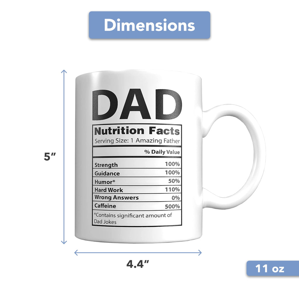 Father's Day Gift for Dad - 11oz Coffee Mug Novelty Gift for Father’s Day