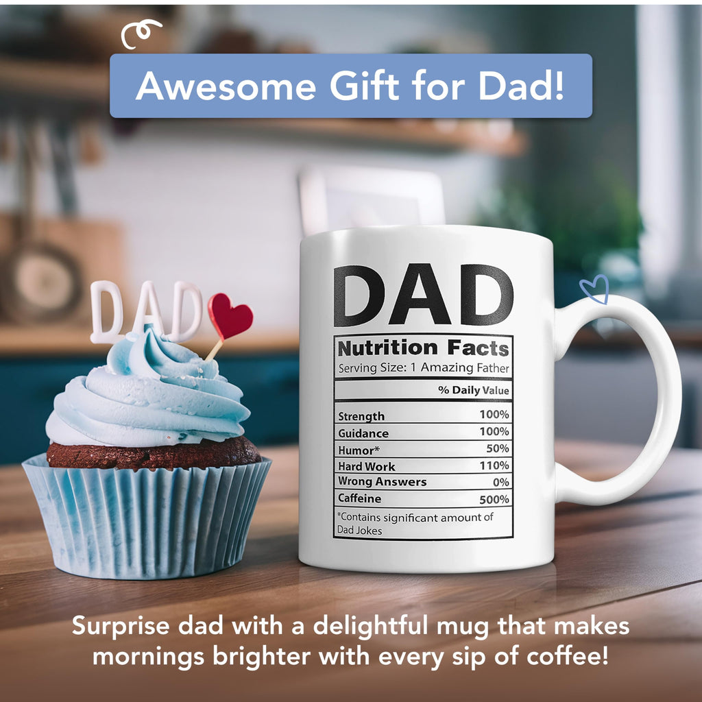 Father's Day Gift for Dad - 11oz Coffee Mug Novelty Gift for Father’s Day